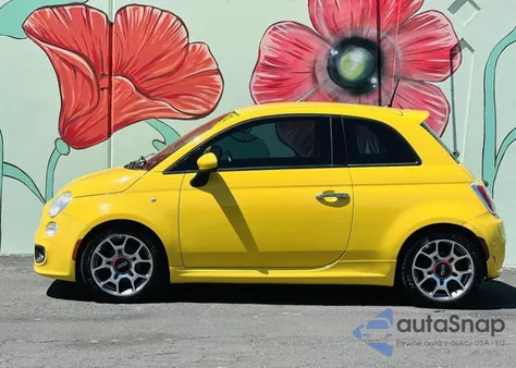 2014 Fiat 500 Sport from USA, damaged, VIN 3C3CFFBR6ET258127